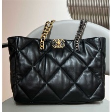 Chanel 19 Bag shopping bag black 2025 new 