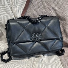 Chanel 19 Bag so black 26cm 2025 new 