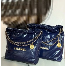 Chanel 22 bag  navy small 35cm 2025 new 