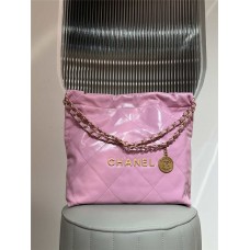 Chanel 22 bag  small 35cm pink ghw 2025 new 