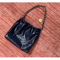 Chanel 22 bag navy 35 2025 new 