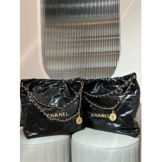 Chanel 22 bag black 35cm 2025 new 