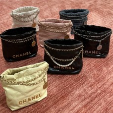 Chanel 22 bag mini 20cm Original Calfskin 2025 new 