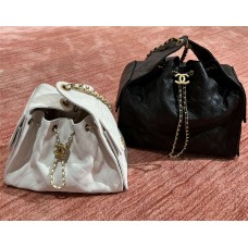 Chanel Hobo 25 bag white & black  2025 new 