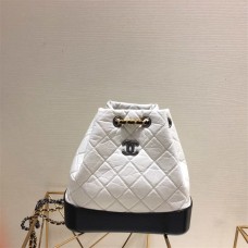 Chanel backpack  22.5cm small gabrielle backpack white/black  2025 new 