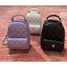 Chanel backpack  mini cc backpack caviar lghw 13x18x7cm 2025 new 