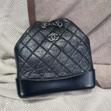 Chanel Gabrielle gabrielle backpack black 22.5cm  2025 new 