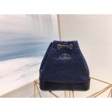 Chanel Gabrielle gabrielle backpack navy/black 22.5cm  2025 new 