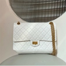 Chanel Reissue 2.55 Reissue Bag 226 28cm white Leather 2025 new 