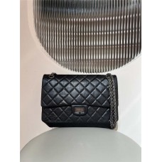 Chanel Reissue 2.55  reissue 2.55 226 28cm black leather rhw 2025 new 