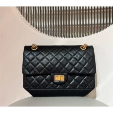 Chanel Reissue 2.55 Reissue Bag 225 24cm Black Leather  16x24x7.5cm  2025 new 