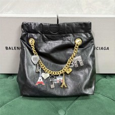 Balenciaga Trash bag: 26cm x 24cm x 10cm 2025 new 