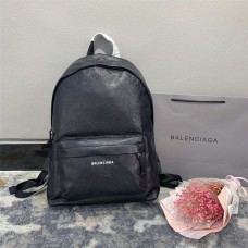 Balenciaga Italian imported cracked lambskin backpack A892499 2025 new 