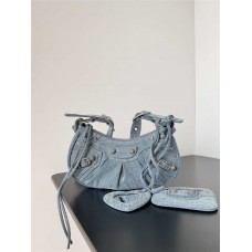 Balenciaga Le Cagole trendy underarm bag. Size: 25.9cm x 16cm x 9.9cm 2025 new 
