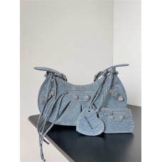 Balenciaga Le Cagole trendy underarm bag. Size: 25.9cm x 16cm x 9.9cm / 33cm x 16cm x 8.4cm 2025 new 