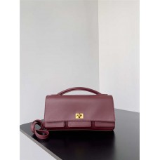 Balenciaga Bel Air series clutch with strap. Size: 26.9cm x 13.9cm x 5.3cm 2025 new 