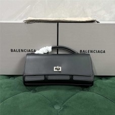 Balenciaga Bel Air series clutch with strap. Size: 26.9cm x 13.9cm x 5.3cm 2025 new 