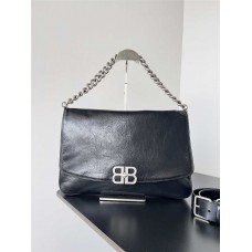Balenciaga Latest BB Solt, full calfskin. Size: 36cm x 23.8cm x 4cm 2025 new 