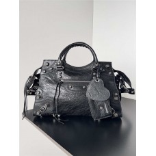 Balenciaga Neo Cagole new motorcycle bag. Size: 38.5cm x 16.5cm x 24cm, Large 2025 new 