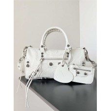 Balenciaga Le Cagole new Duffle bag, Large cylindrical travel bag. Size: 30cm x 14cm x 20cm 2025 new 
