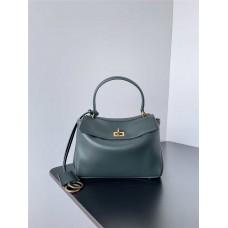 Balenciaga Redeo Mini 22cm gemstone green. Mini size: Base 22cm x Height 9.9cm x Width 8.3cm; Small: 29cm x 20cm x 10cm; Medium: 35cm x 23cm x 11cm; Large: 40cm x 30cm x 13cm 2025 new 