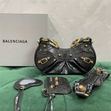 Balenciaga Le Cagole Vintage Bronze Hardware Small 26cm popular underarm dumpling bag 2025 new 