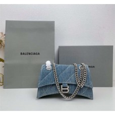 Balenciaga Crush Hourglass Chain Bag, Small 25cm: 25cm x 15cm x 9.5cm 2025 new 