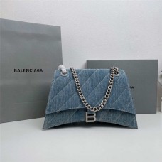 Balenciaga Crush Hourglass Chain Bag, Medium 31cm: 31cm x 13cm x 20cm 2025 new 