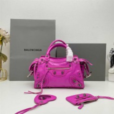 Balenciaga Neo Cagole New Motorcycle Bag: 26cm x 18cm x 11cm 2025 new 