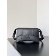 Balenciaga Hourglass New Release in Luxurious Nappa Soft Calfskin, Small Size: 25.4cm x 16.0cm x 8.4cm 2025 new 