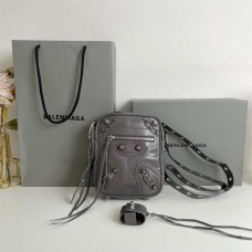 Balenciaga Le Cagole Crossbody Motorcycle Phone Bag: 20cm x 16cm x 3.5cm 2025 new 