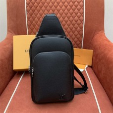 Louis Vuitton M30863 Saffiano Leather Avenueshoulder bag  Size: 20 x 31 x 10cm 2025 new 