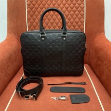 Louis Vuitton N40444 Prote leather black Checkered Briefcase  Size: 36.5 x 27.5 x 6cm 2025 new 