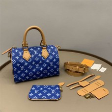 Louis Vuitton M24424 P9 Speedy 25  Size: 25 x 15 x 15cm P9  2025 new 