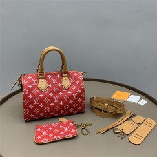 Louis Vuitton M24425 P9 Speedy 25  Size: 25 x 15 x 15cm P9  2025 new 