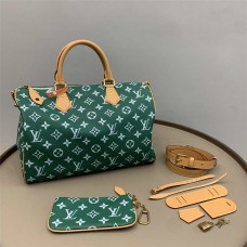 Louis Vuitton M24417 P9 Speedy 40  Size: 40 x 26 x 23cm 2025 new 