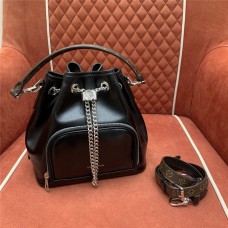 Louis Vuitton M14377 Noway  black lambskin  Size: 24 x 22.5 x 15.5cm 2025 new 