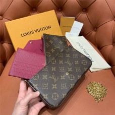 Louis Vuitton M61276 Felicie pochette Size: 21 x 12 x 3cm 2025 new 