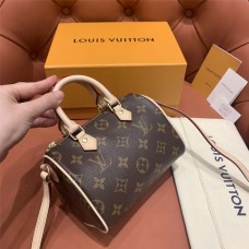 Louis Vuitton M61252 Nano Speedy Size: 16 x 12.5 x 10cm 2025 new 