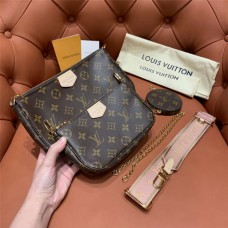 Louis Vuitton M44840 Multi  Pochette Accessories Size: 24 x 13.5 x 4cm 2025 new 