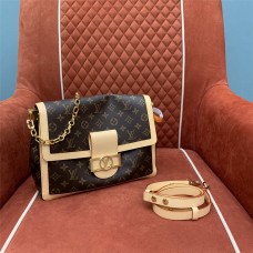 Louis Vuitton M47149 Dauphine soft Size: 28 x 20 x 11cm 2025 new 