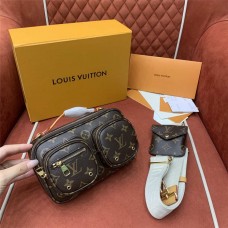 Louis Vuitton M80446 utility Crossbody Size: 18 x 11 x 10cm 2025 new 