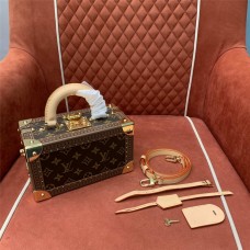 Louis Vuitton M45673 Valisette Tresor Size: 22.5 x 14.5 x 11.5cm 2025 new 