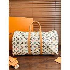 Louis Vuitton M25233 new  Multicolor Monogram keepall 45 Size: 45x27x20cm 2025 new 