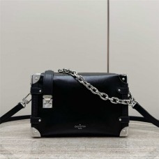 Louis Vuitton M11350 Side Trunk black  -Medium   Size: 21x14x6cm 2025 new 