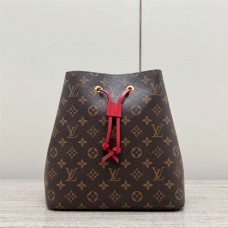 Louis Vuitton M44021 NÉONOÉ bucket -red   Size: 26x 26x17.5cm 2025 new 