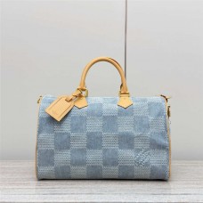 Louis Vuitton N40701 keepall 45 Denim  Travel bag  Size: 40x26x23cm 2025 new 