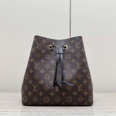 Louis Vuitton M44020  NÉONOÉ bucket -black   Size: 26x 26x17.5cm 2025 new 