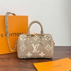 Louis Vuitton M11209 Blue  nano speedy20 Blue Multicolor  Size: 20.5x13.5x12cm 2025 new 