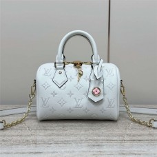 Louis Vuitton M11276 speedy20- White   20.5x13.5x12cm 2025 new 